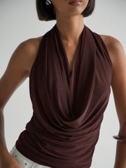 Lenny Top in Espresso