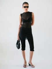 Virgo Mesh Mini Dress