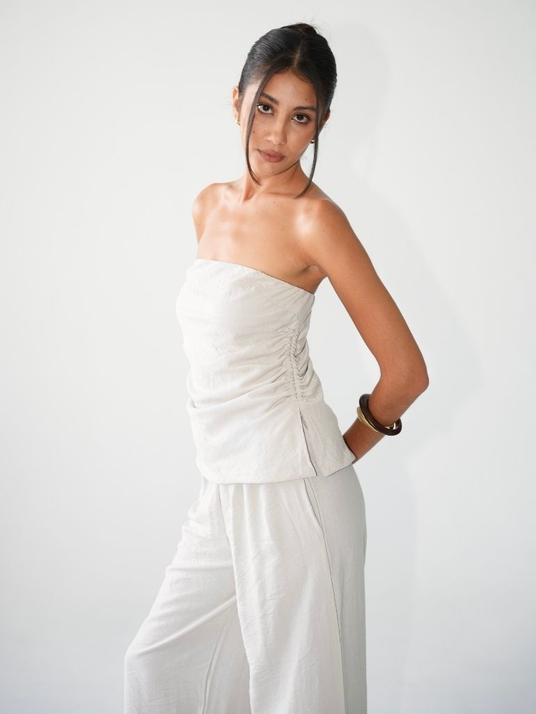 Selene Tube Top/Ecru