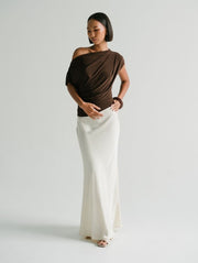 Olivia Top in Espresso