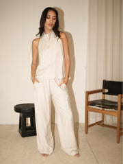 Soho Relaxed Pants Ecru