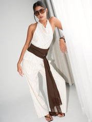 Soho Relaxed Pants/Cupro Stripes
