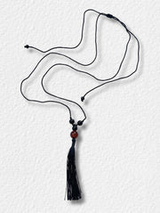 Tassel Necklace/Brown