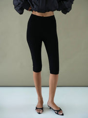 Basic Jersey Capri Pants