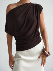 Olivia Top in Espresso