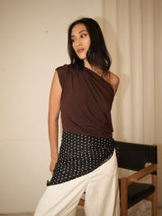 Olivia Top in Espresso