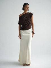 Olivia Top in Espresso