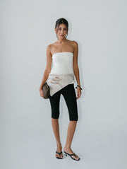 Jersey Tube Top/White