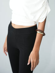 Aiko Rib Capri Pants