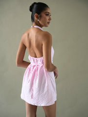 Willa Mini Dress/Petal Pink