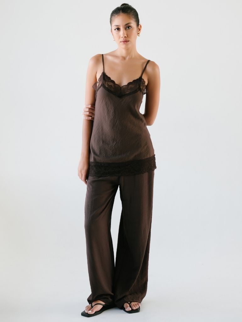 Soho Relaxed Pants/Espresso
