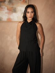 Soho Halter Top Black