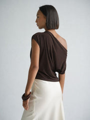 Olivia Top in Espresso