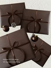 The Gift Box: All thing Espresso Gift Wrap