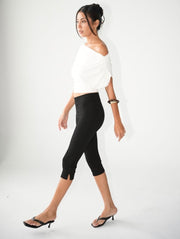 Aiko Rib Capri Pants