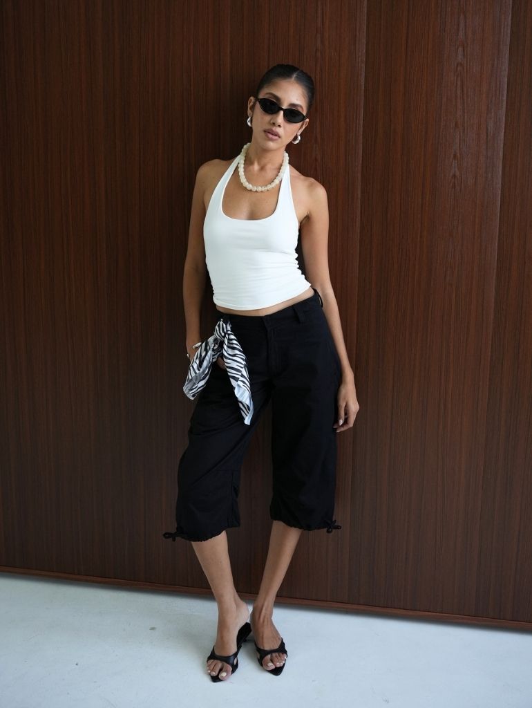 Halter Tank/Off-White