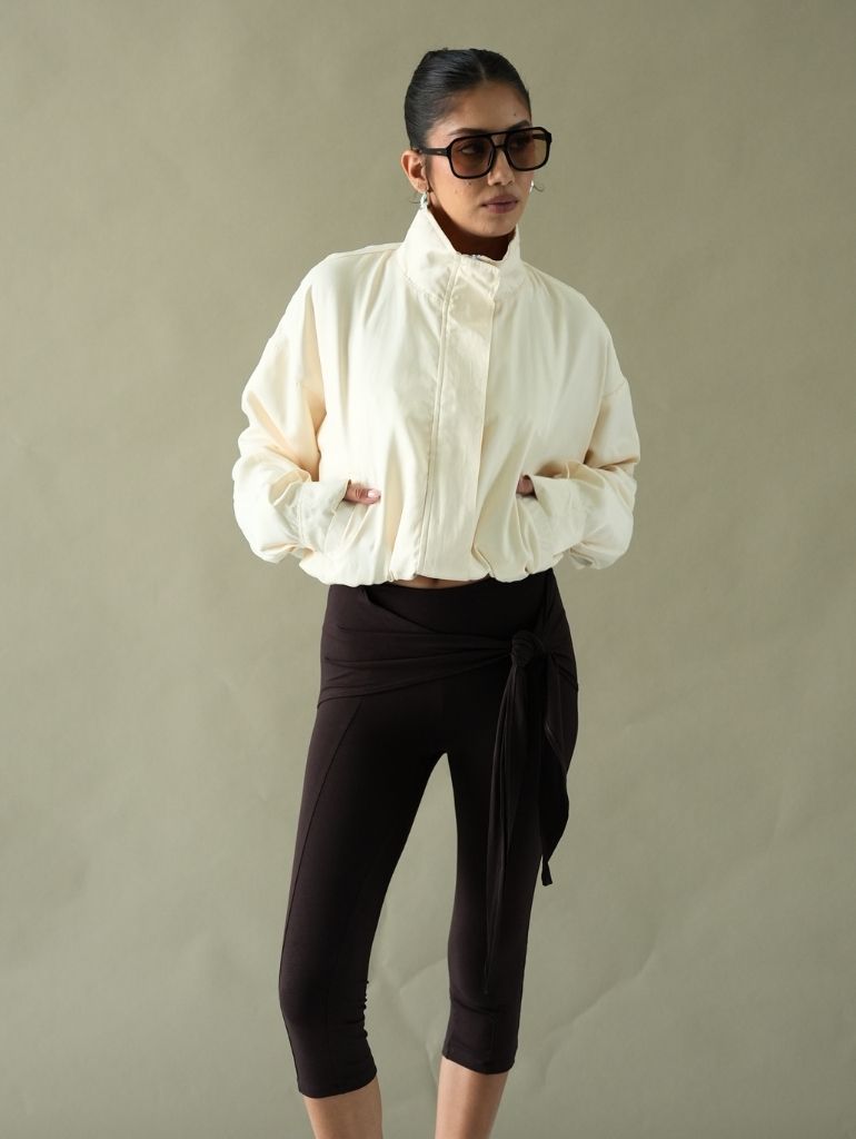 West Funnel Jacket/Cream