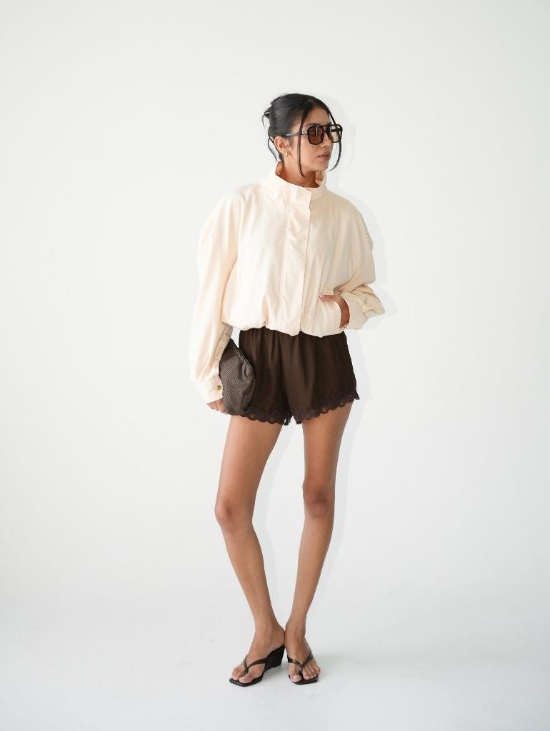 West Funnel Jacket/Cream