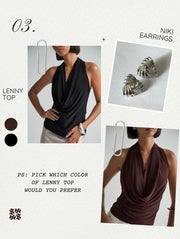 The Gift Box 03: Lenny Top + Niki Earrings