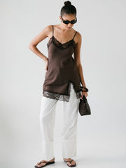 Inez Lace Dress/Espresso