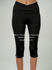 Aiko Rib Capri Pants