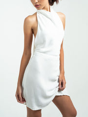 Malibu Mini Dress/White