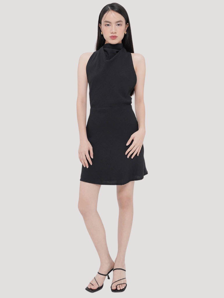 Malibu Mini Dress in Black