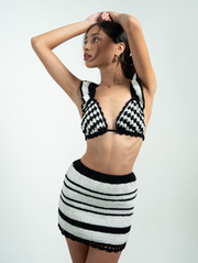 Mallorca Crochet Top in Multi