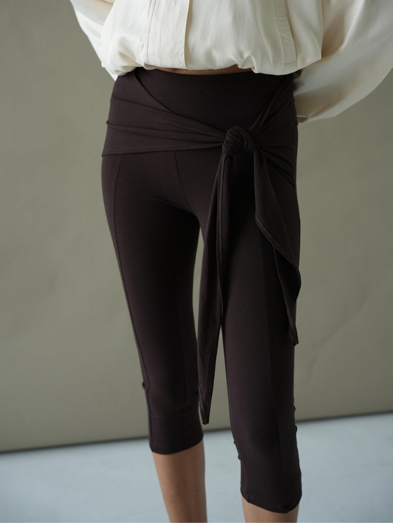 Josie Capri Pant/Espresso